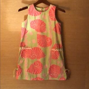 Vintage Classic Lilly Pulitzer Shift Dress Girls 12.